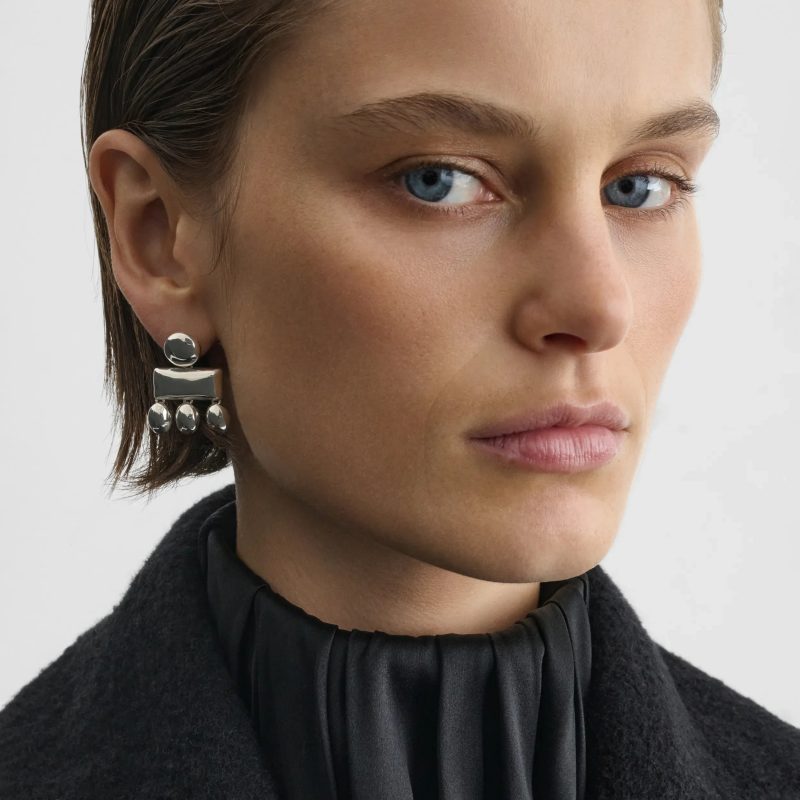 MINI CHANDELIER EARRINGS | sterling silver - 图片 2