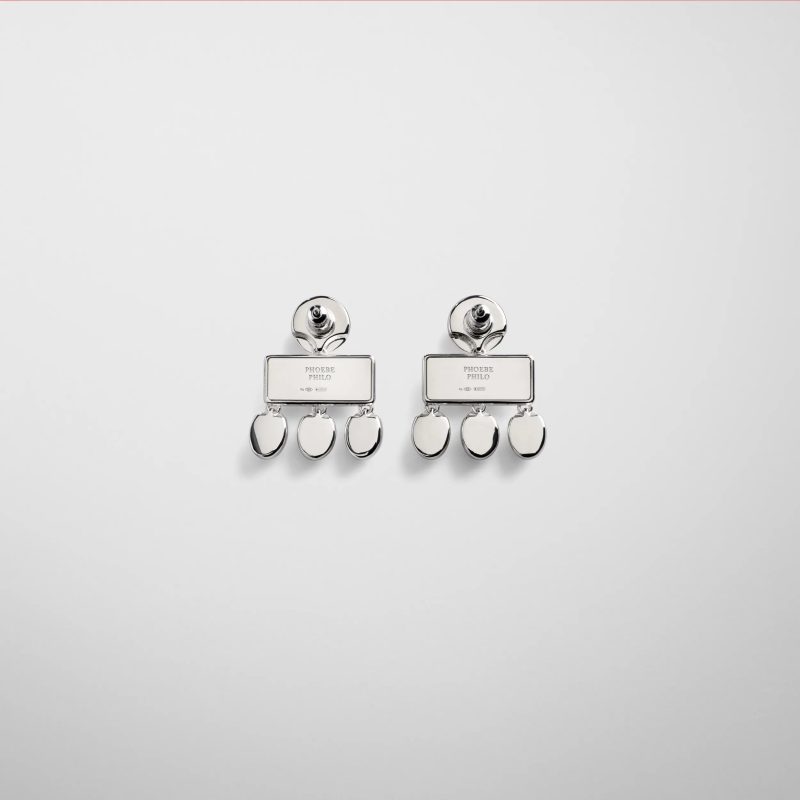MINI CHANDELIER EARRINGS | sterling silver - 图片 3