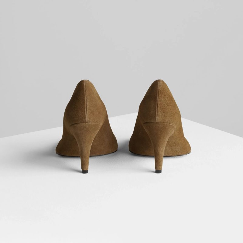 SOFT PUMP 90 | caramel suede leather - 图片 5