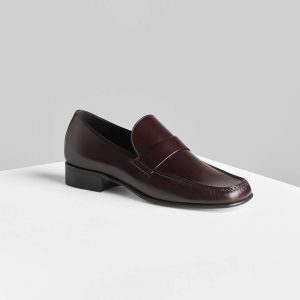 MAN'S LOAFER | oxblood leather