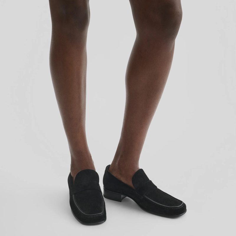 MAN'S LOAFER | black suede leather - 图片 2