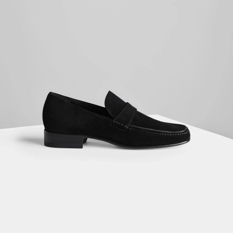 MAN'S LOAFER | black suede leather - 图片 4
