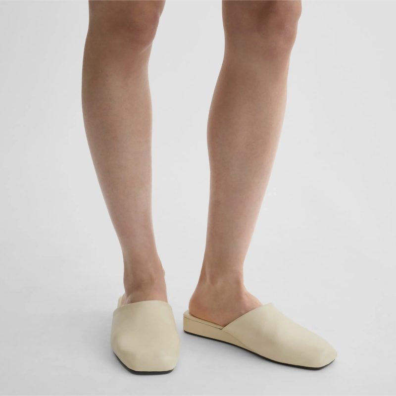 ROBE SLIDE | cream leather - 图片 2