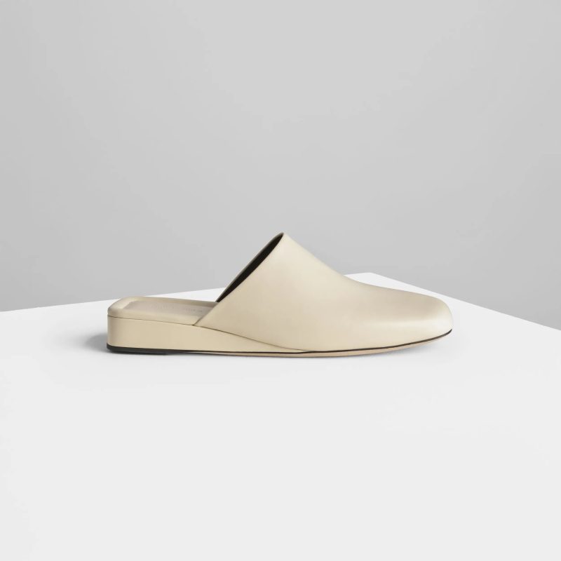 ROBE SLIDE | cream leather - 图片 4