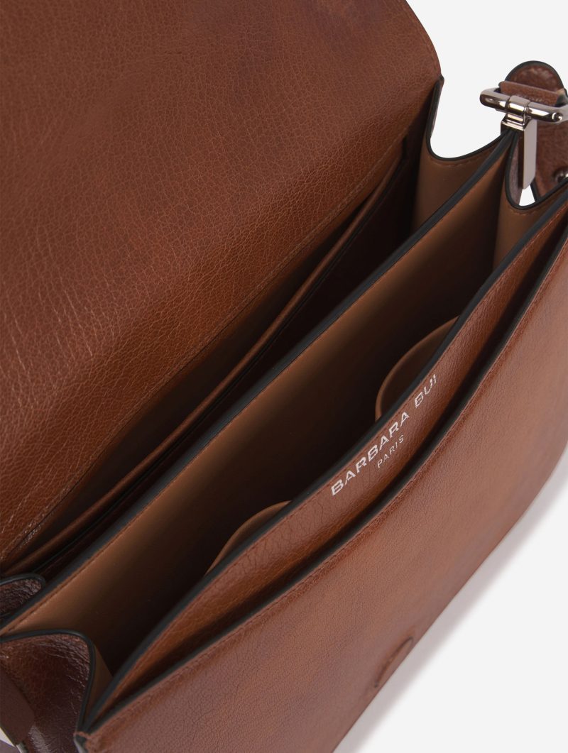 Sac "Touch Me" en cuir caramel - 图片 3
