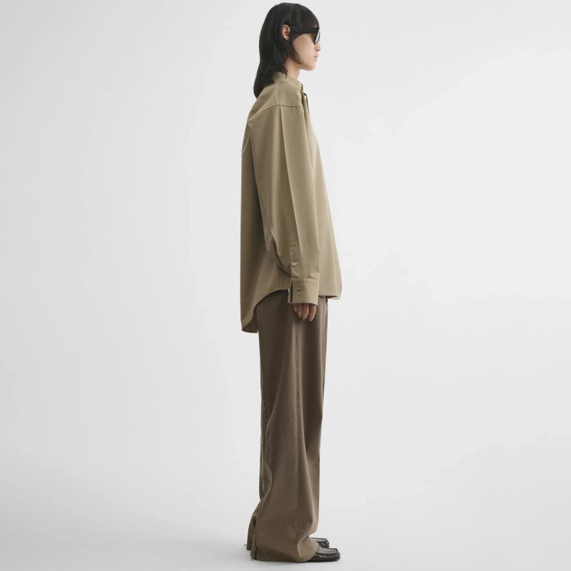 BUTTON COLLAR SHIRT | trench cotton - 图片 4