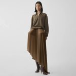 SCULPTURAL SKIRT | toffee jersey