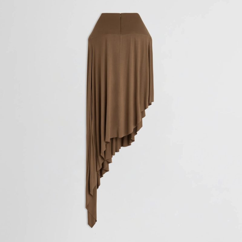 SCULPTURAL SKIRT | toffee jersey - 图片 7