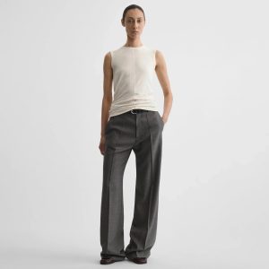 UNDERPINNING TANK TOP | ivory cotton