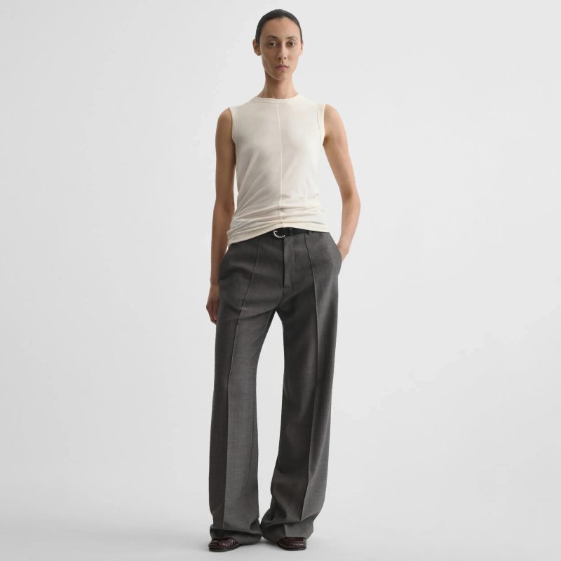 UNDERPINNING TANK TOP | ivory cotton