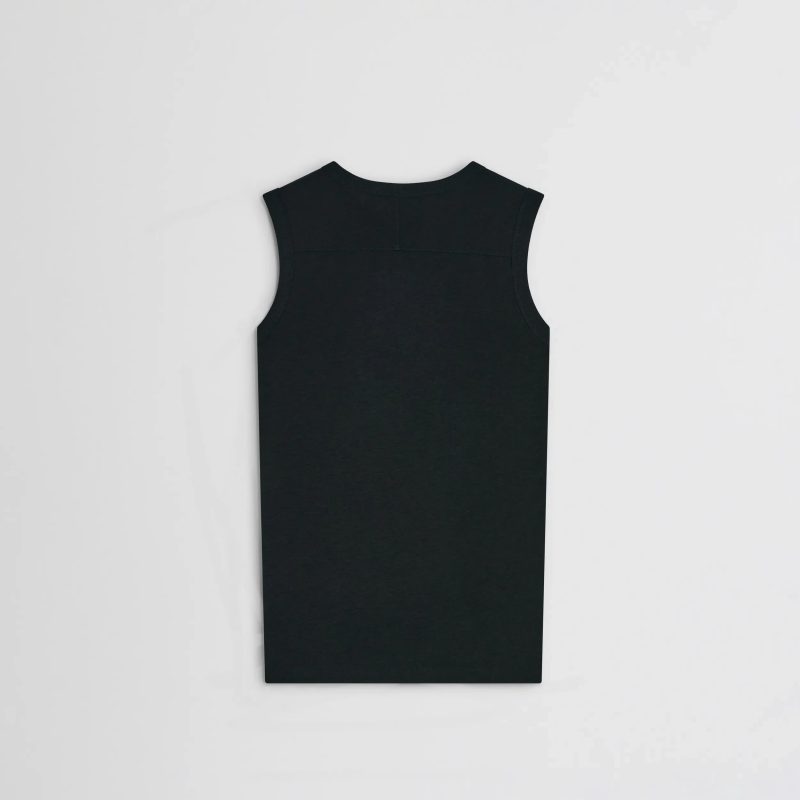 UNDERPINNING TANK TOP | black cotton - 图片 6