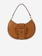Sac "Kiss Me" en cuir caramel