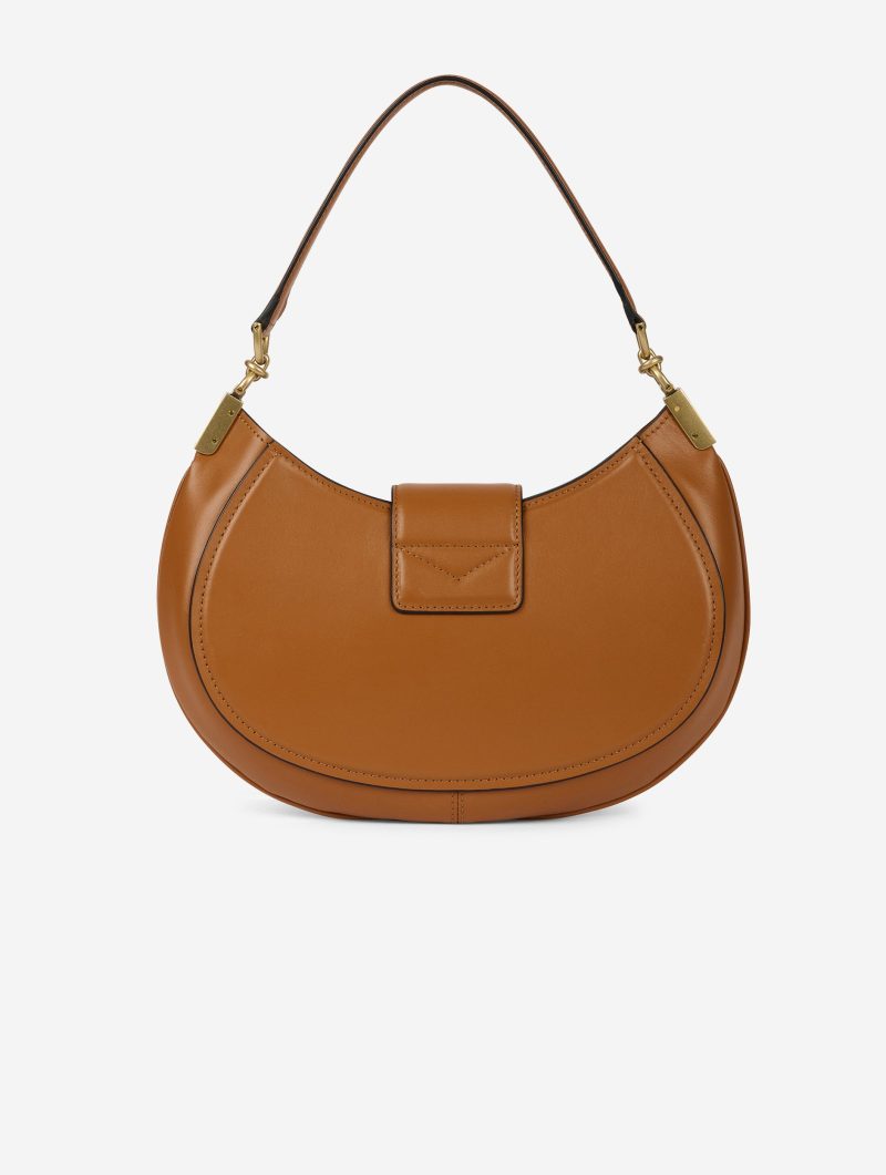 Sac "Kiss Me" en cuir caramel - 图片 8