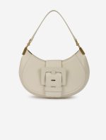 Sac "Kiss Me" en cuir ivoire