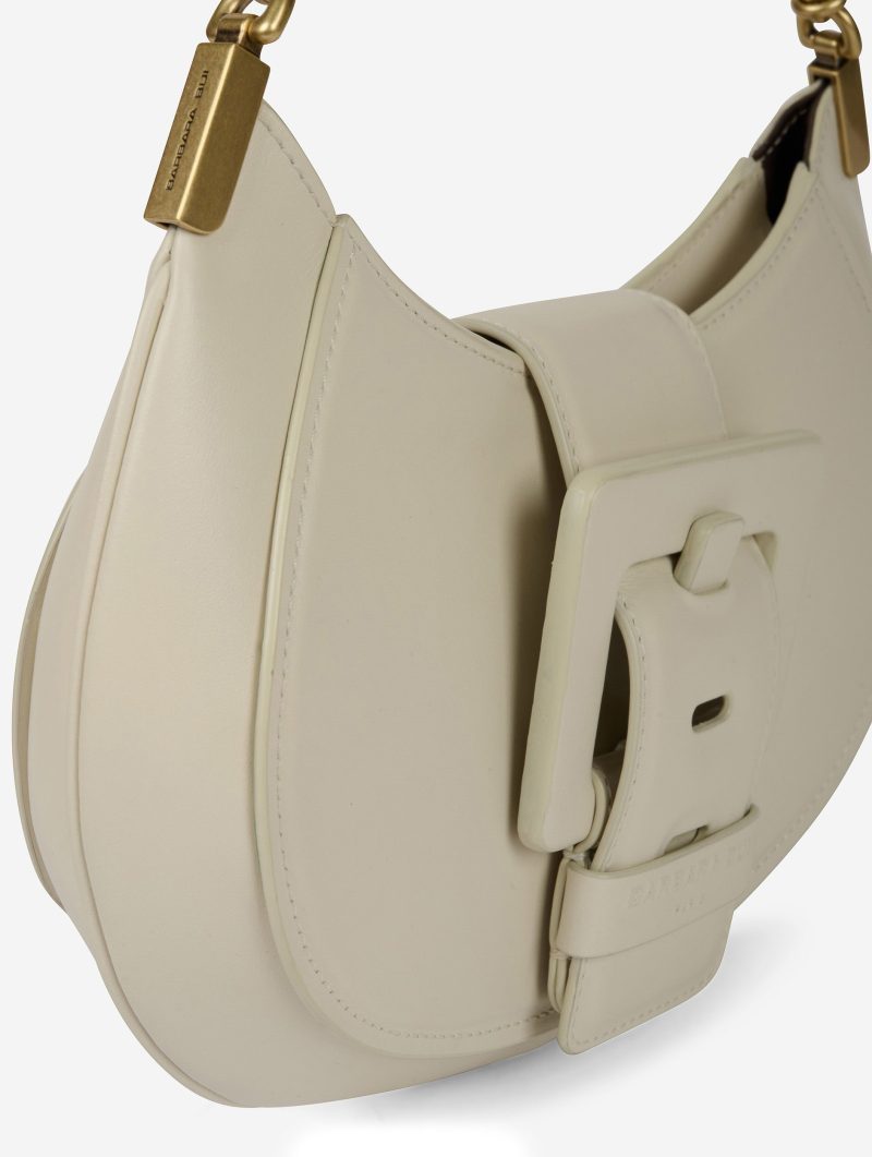 Sac "Kiss Me" en cuir ivoire - 图片 4