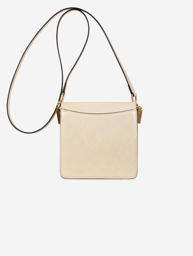 Sac "Love Me" en cuir verni ivoire - 图片 2