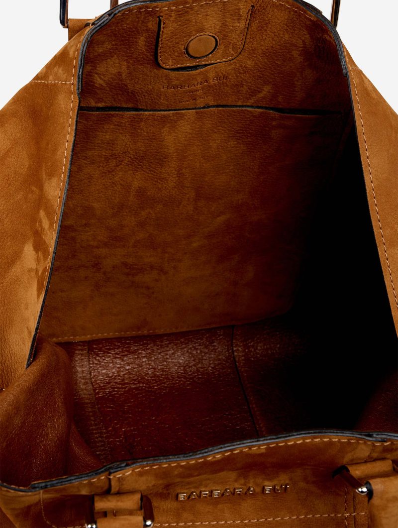 Cabas "big Chamallow" en nubuck chataigne - 图片 4