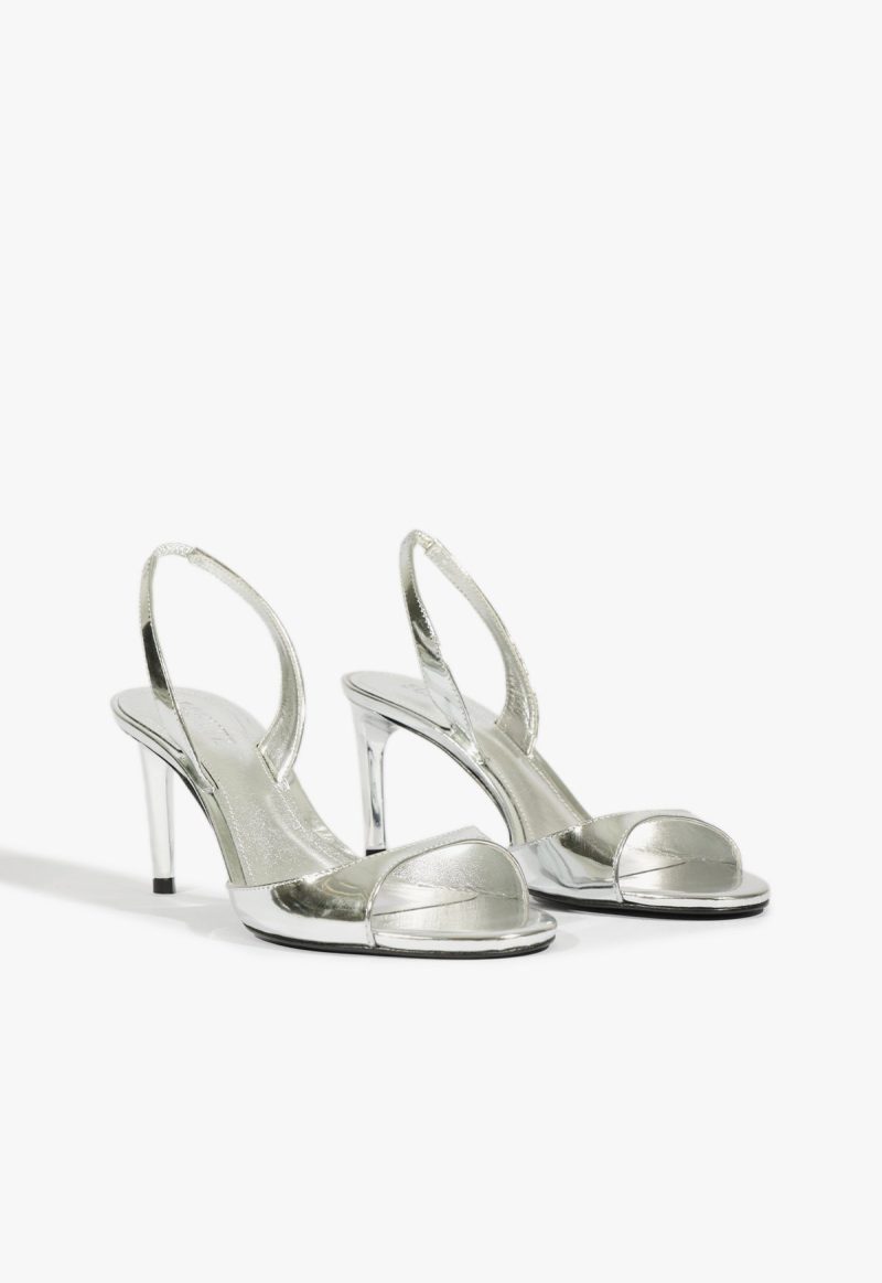 Scarlett Sling Mid Metallic Sandal - 图片 2